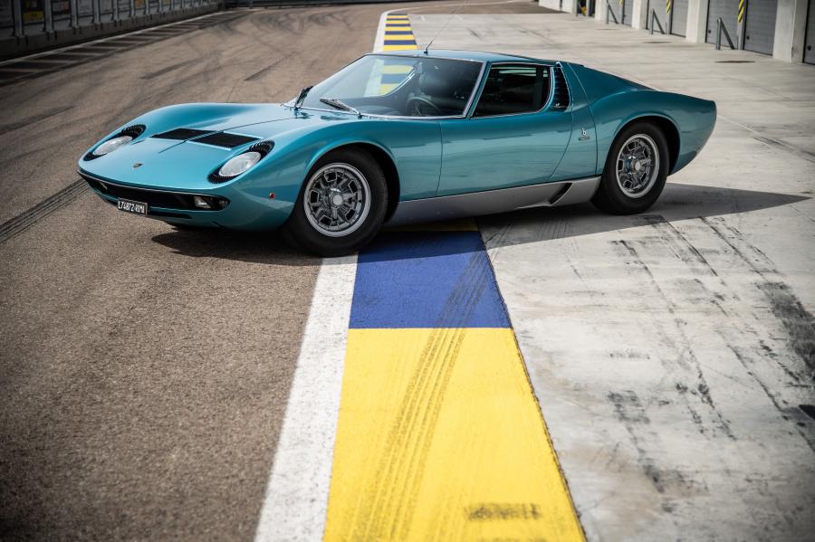  Lamborghini Miura P400 S (Blue) 1971 года  (фото 1 из 13)